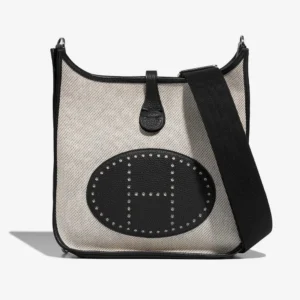 Best Replica Hermès Evelyne 29 Toile Black/Ecru PHW | DLF