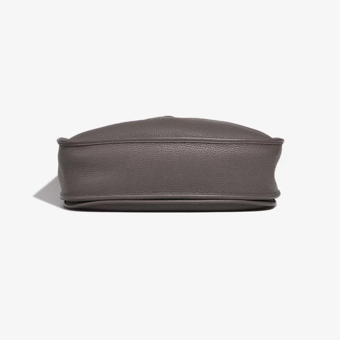 Best Replica Hermès Evelyne 33 Taurillon Clemence Gris etain PHW - Replica Handbags - Image 4