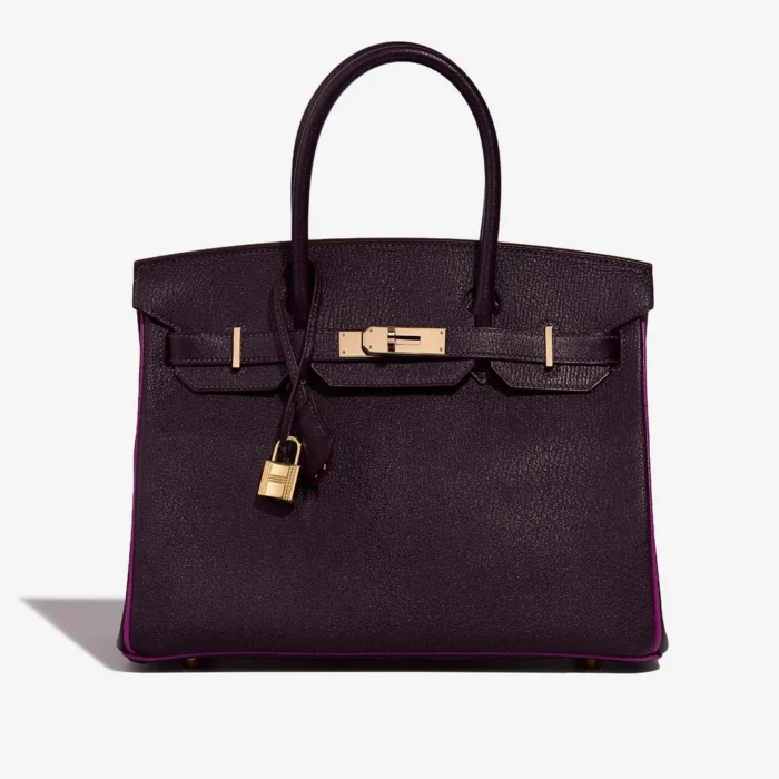 Best Replica Hermès HSS Birkin 30 Chevre Mysore Raisin/Rose Pourpre PBHW – Replica Handbags