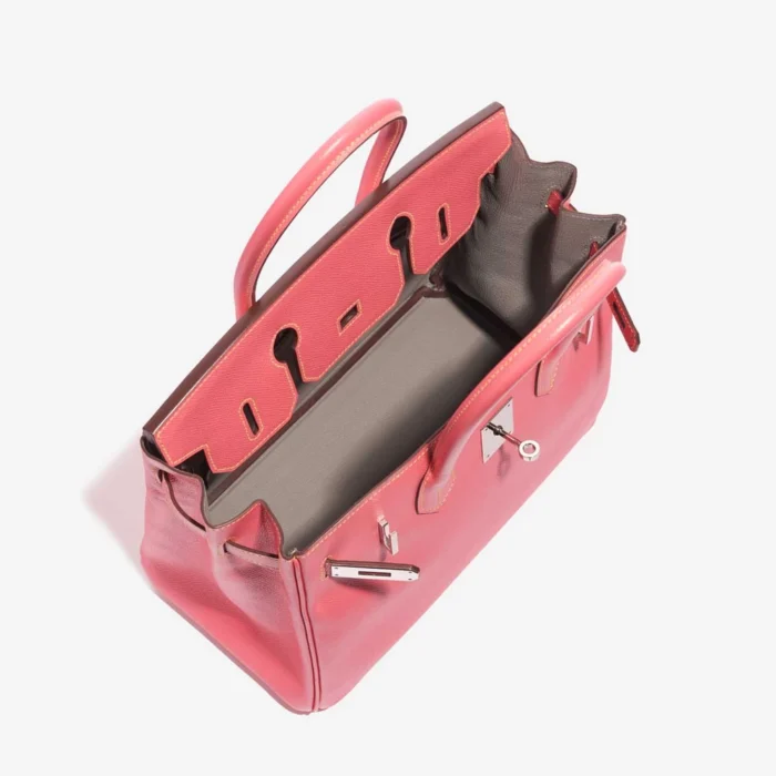Best Replica Hermès HSS Birkin 30 Epsom Rose Azalee/Gris Mouette/Jaune Poussin PHW - Replica Handbags - Image 5