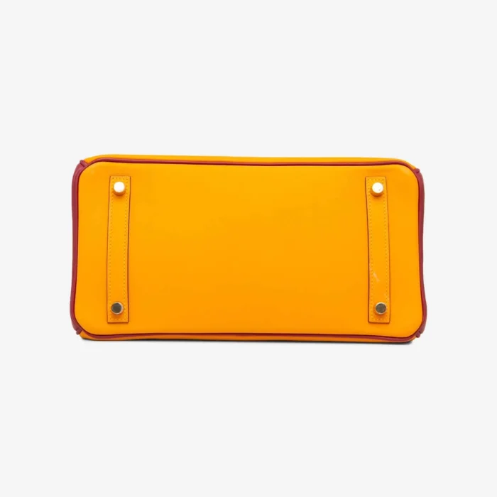 Best Replica Hermès HSS Birkin 30 Swift Rouge Vif/Jaune d’Or GHW - Replica Handbags - Image 3