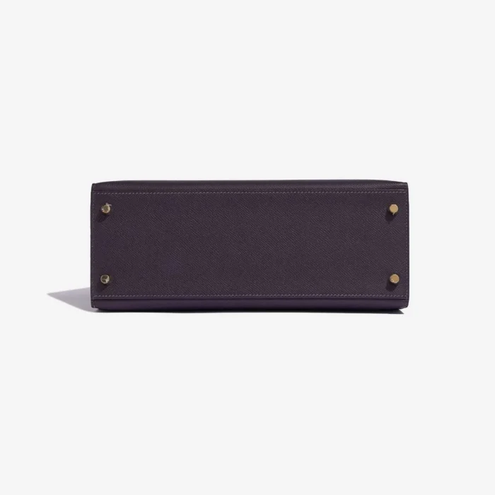 Best Replica Hermès HSS Kelly 28 Epsom Raisin/Gris Etain GHW - Replica Handbags - Image 3