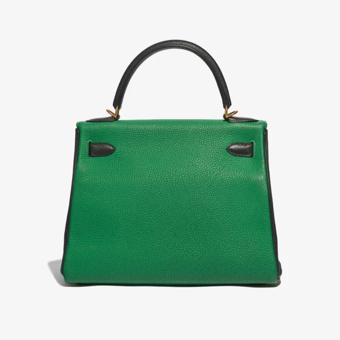 Best Replica Hermès HSS Kelly 28 Togo Bamboo/Canopee GHW - Replica Handbags - Image 2