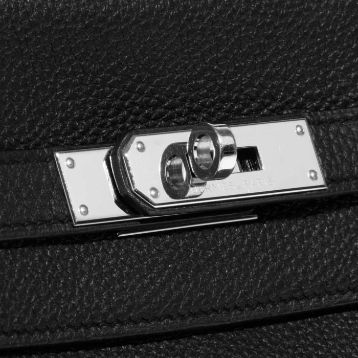 Best Replica Hermès HSS Kelly 35 Togo Black PHW - Replica Handbags - Image 7