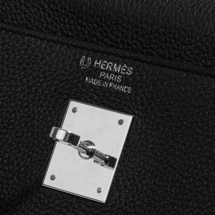 Best Replica Hermès HSS Kelly 35 Togo Black PHW - Replica Handbags - Image 6