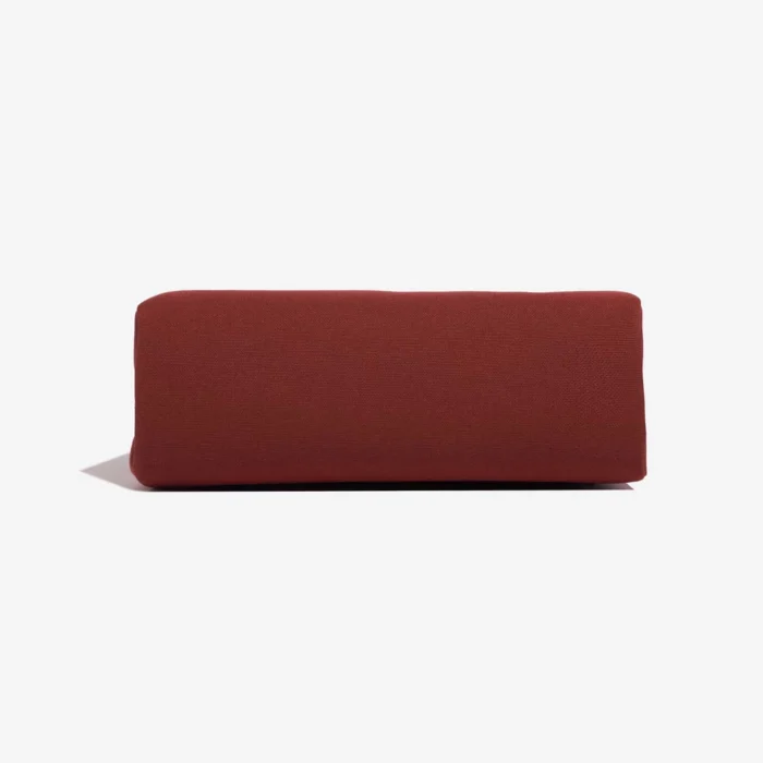 Best Replica Hermès Herbag 31 Toile/Vache Hunter Rouge H PHW - Replica Handbags - Image 4