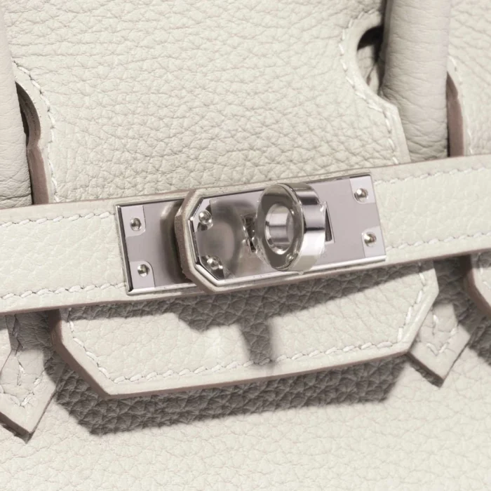 Best Replica Hermes Birkin 25 Togo Gris Perle PHW - Replica Handbags - Image 7