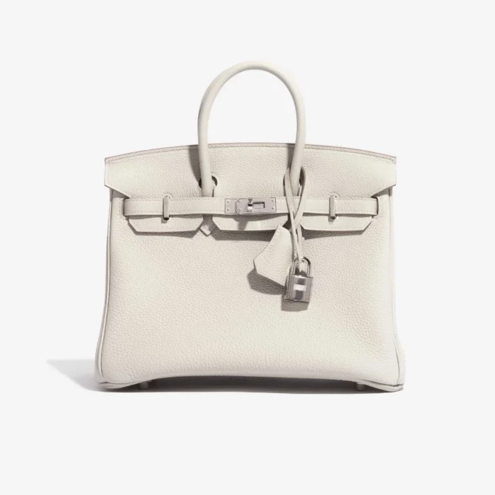 Best Replica Hermes Birkin 25 Togo Gris Perle PHW Handbags