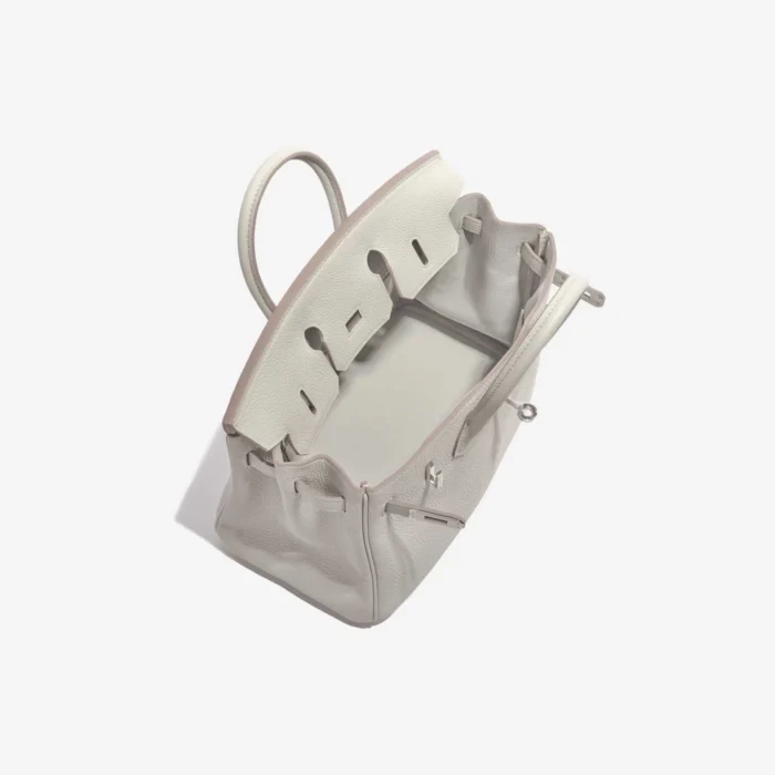 Best Replica Hermes Birkin 25 Togo Gris Perle PHW - Replica Handbags - Image 5