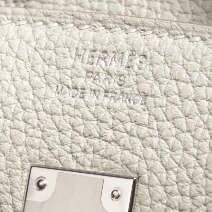 Best Replica Hermes Birkin 25 Togo Gris Perle PHW - Replica Handbags - Image 6