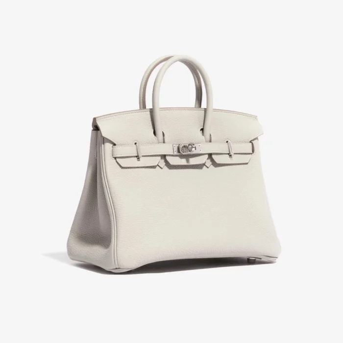 Best Replica Hermes Birkin 25 Togo Gris Perle PHW - Replica Handbags - Image 4