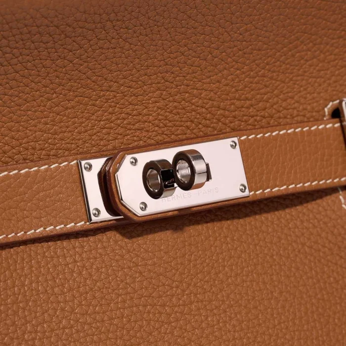 Best Replica Hermès Jypsiere 31 Evercolor Gold PHW - Replica Handbags - Image 2