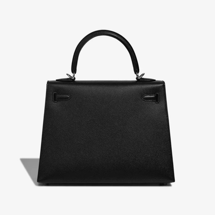 Best Replica Hermès Kelly 25 Epsom Black PHW - Replica Handbags - Image 2