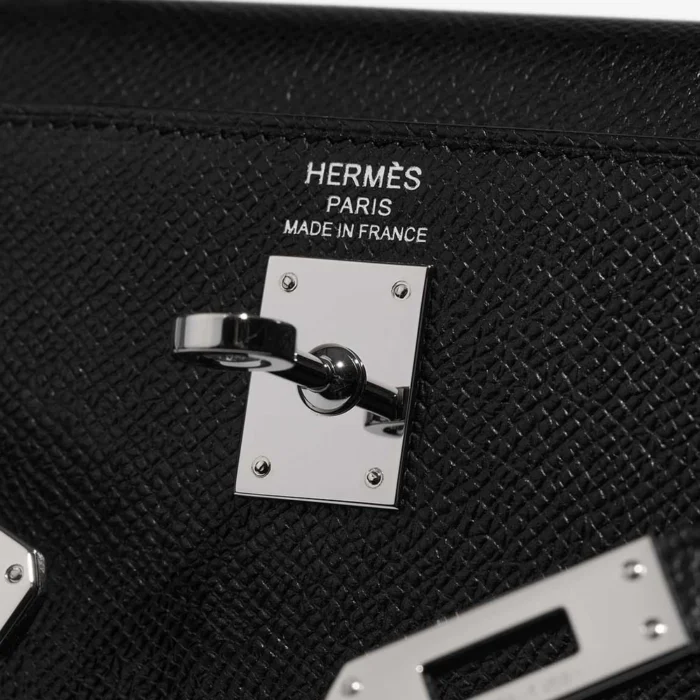 Best Replica Hermès Kelly 25 Epsom Black PHW - Replica Handbags - Image 6