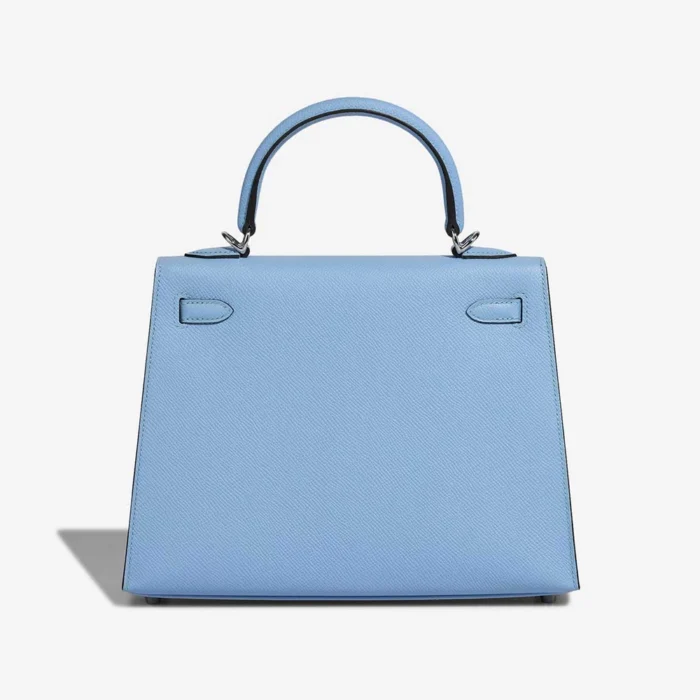 Best Replica Hermès Kelly 25 Epsom Bleu Celeste PHW - Replica Handbags - Image 2