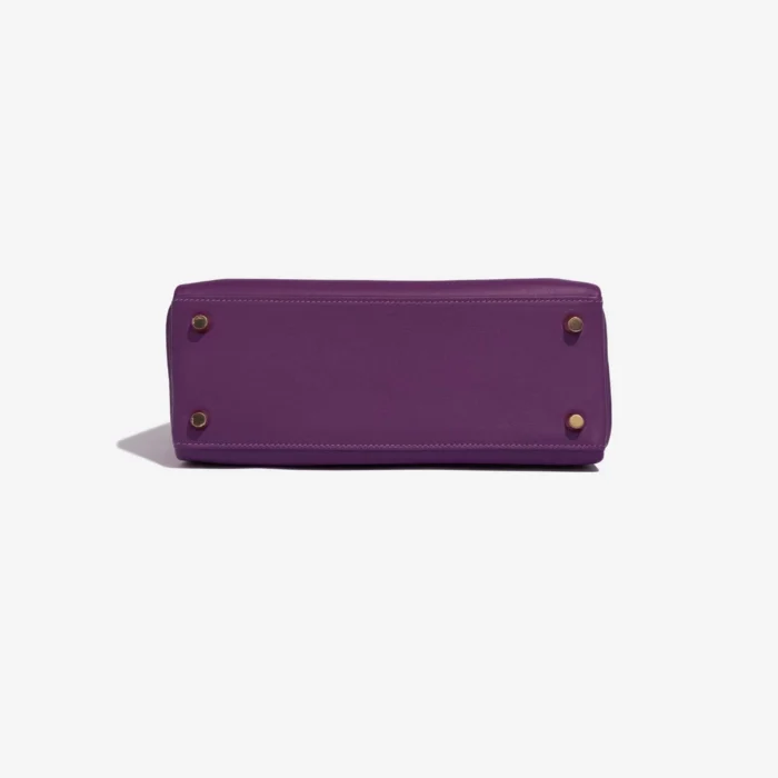 Best Replica Hermès Kelly 25 Swift Anemone GHW - Replica Handbags - Image 3