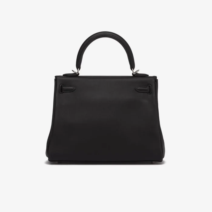 Best Replica Hermès Kelly 25 Swift Black PHW - DLF - Image 2