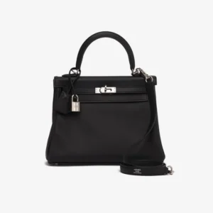 Best Replica Hermès Kelly 25 Swift Black PHW - Direct Luxury