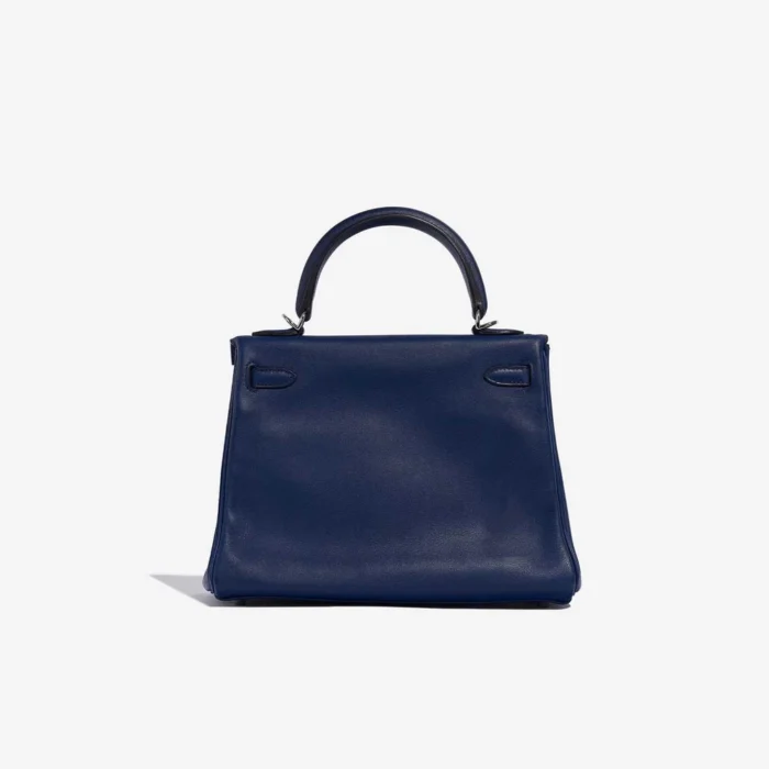 Best Replica Hermès Kelly 25 Swift Blue Saphir PHW - Replica Handbags - Image 2
