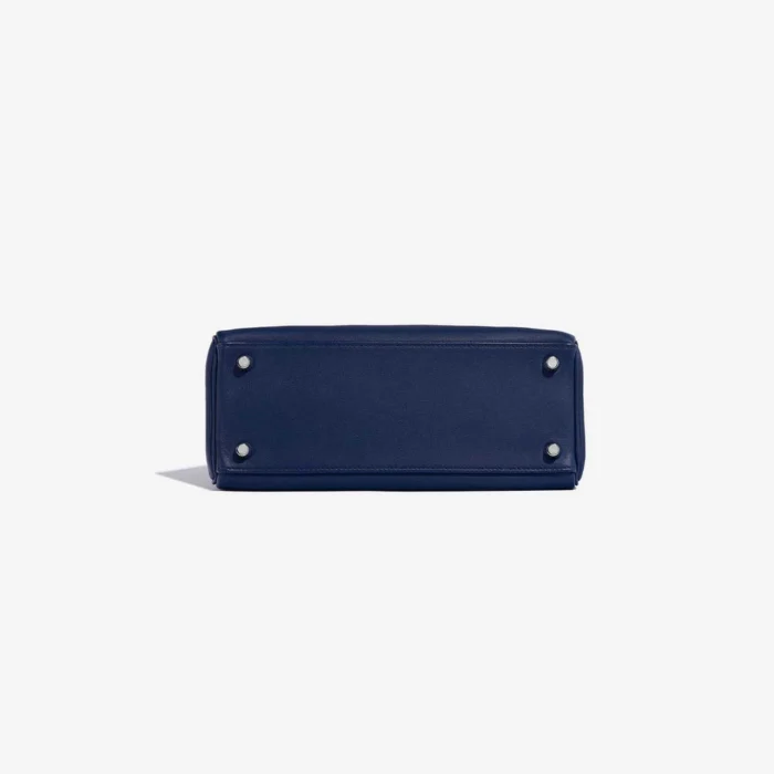 Best Replica Hermès Kelly 25 Swift Blue Saphir PHW - Replica Handbags - Image 3