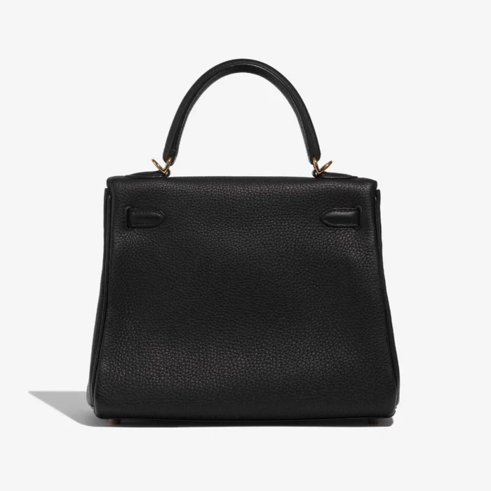 Best Replica Hermès Kelly 25 Togo Black GHW - Replica Handbags - Image 2