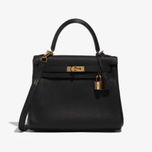 Best Replica Hermès Kelly 25 Togo Black GHW - Replica Handbags
