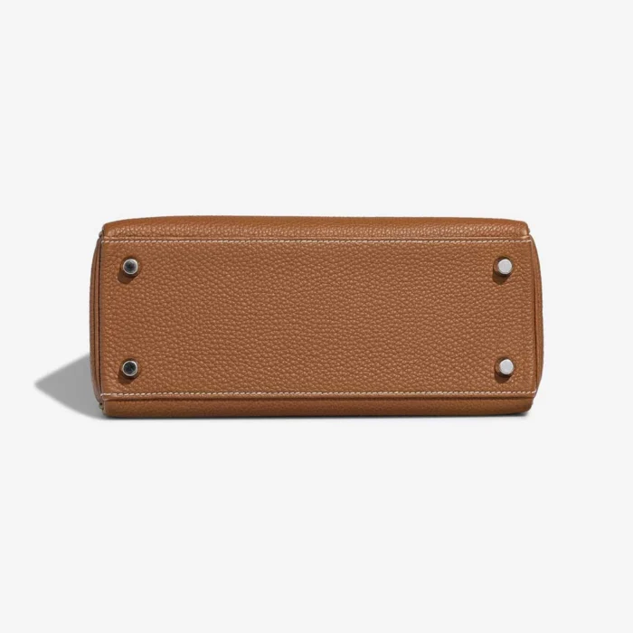 Best Replica Hermès Kelly 25 Togo Gold PHW - Replica Handbags - Image 3