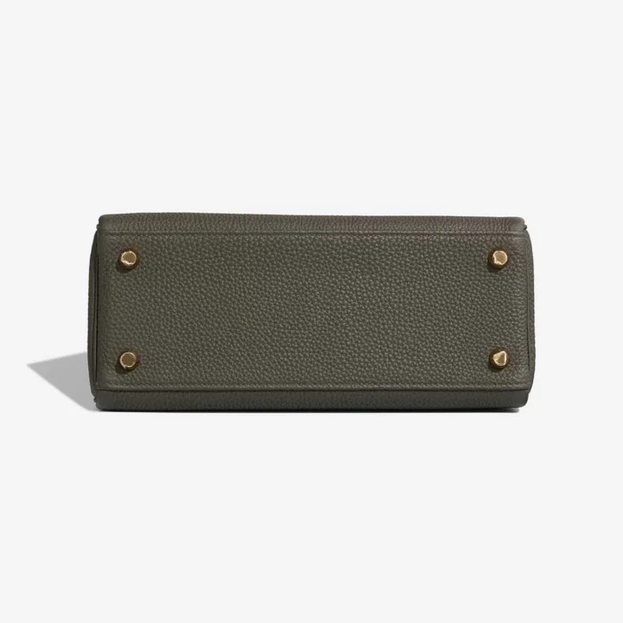 Best Replica Hermès Kelly 25 Togo Vert de Gris GHW - Replica Handbags - Image 3