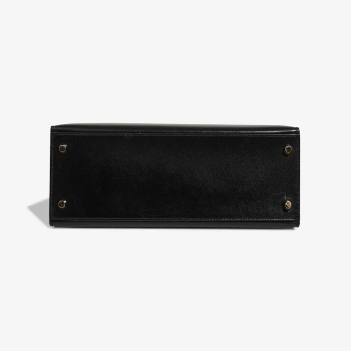 Best Replica Hermès Kelly 28 Box Black GHW - Replica Handbags - Image 3