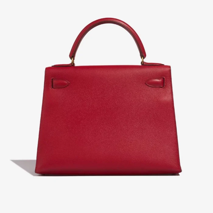 Mirror Quality Hermès Replicas Kelly 28 Epsom Biscuit/Mauve Sylvestre PHW - DLF - Image 2