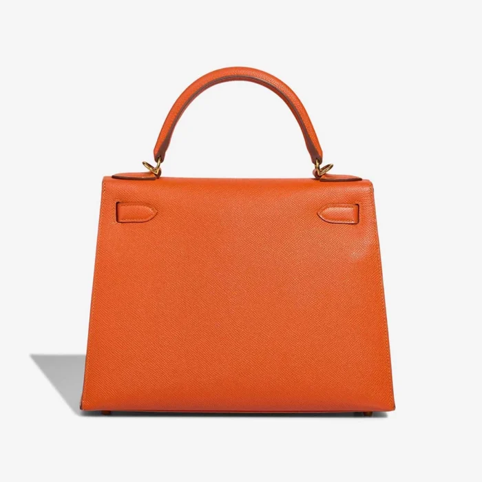 Best Replica Hermès Kelly 28 Epsom Feu GHW - Replica Handbags - Image 2