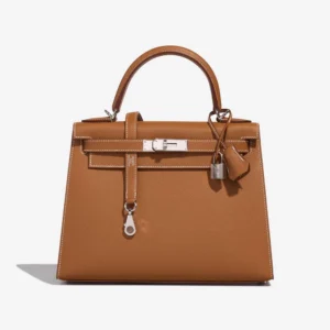 Best Replica Hermès Kelly 28 Epsom Gold PHW - Replica Handbags