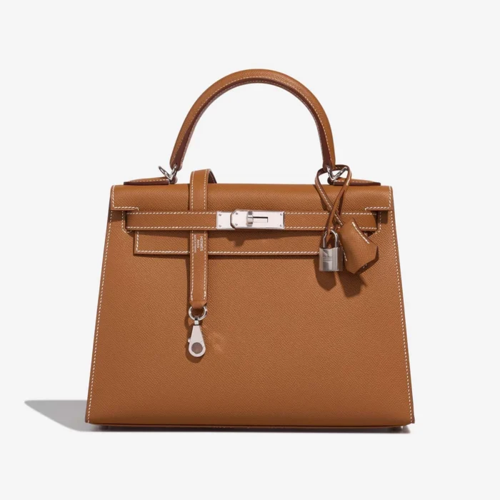 Best Replica Hermès Kelly 28 Epsom Gold PHW - Replica Handbags
