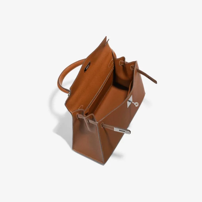 Best Replica Hermès Kelly 28 Epsom Gold PHW - Replica Handbags - Image 5