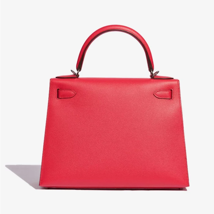 Best Replica Hermès Kelly 28 Epsom Rose Extreme PHW - Replica Handbags - Image 2
