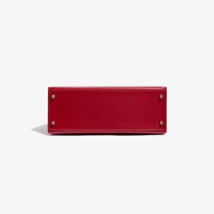 Best Replica Hermès Kelly 28 Tadelakt Rouge Vif GHW - Replica Handbags - Image 3