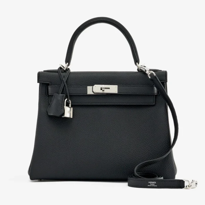 Best Replica Hermès Kelly 28 Togo Black PHW - DLF