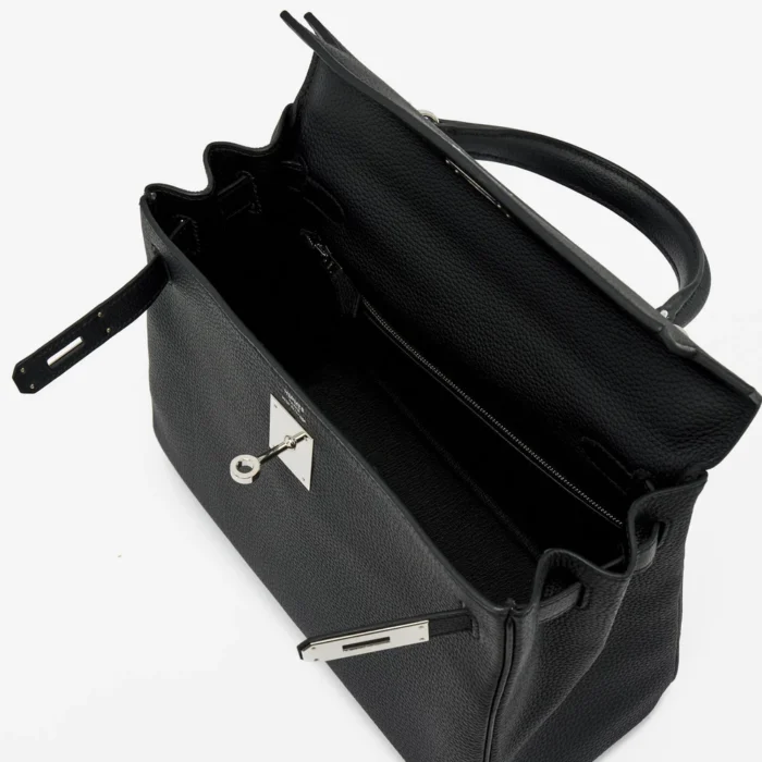 Best Replica Hermès Kelly 28 Togo Black PHW - DLF - Image 5
