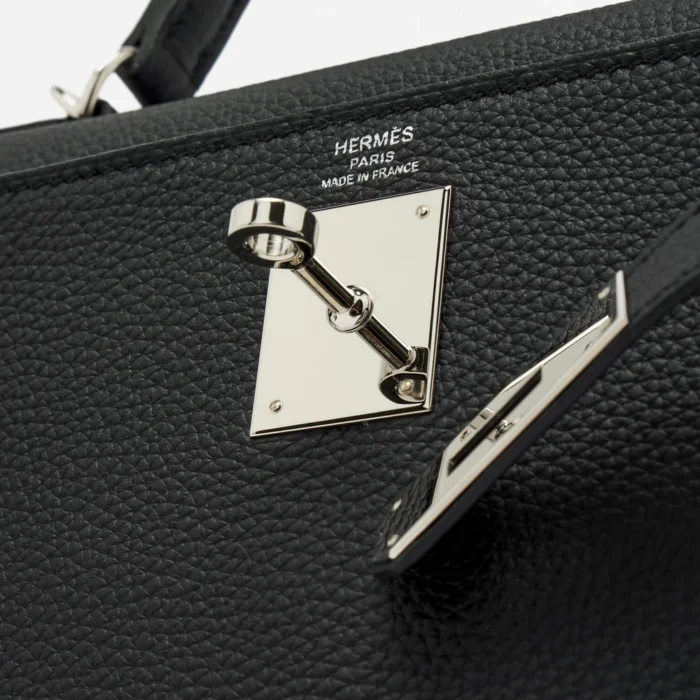 Best Replica Hermès Kelly 28 Togo Black PHW - DLF - Image 6