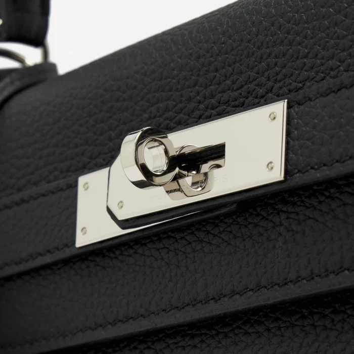 Best Replica Hermès Kelly 28 Togo Black PHW - DLF - Image 7