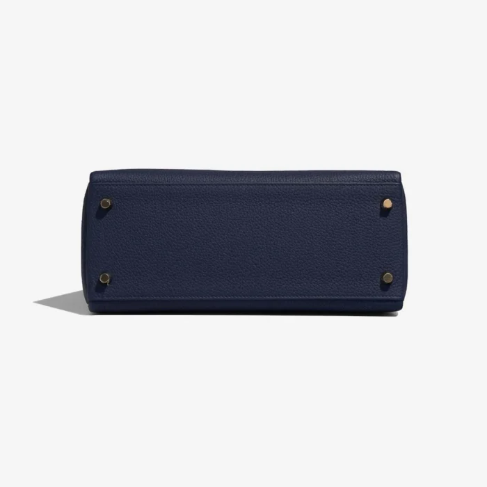 Best Replica Hermès Kelly 28 Togo Blue Saphir GHW - Replica Handbags - Image 3