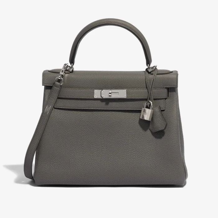 Best Replica Hermès Kelly 28 Togo Gris etain PHW – DLF