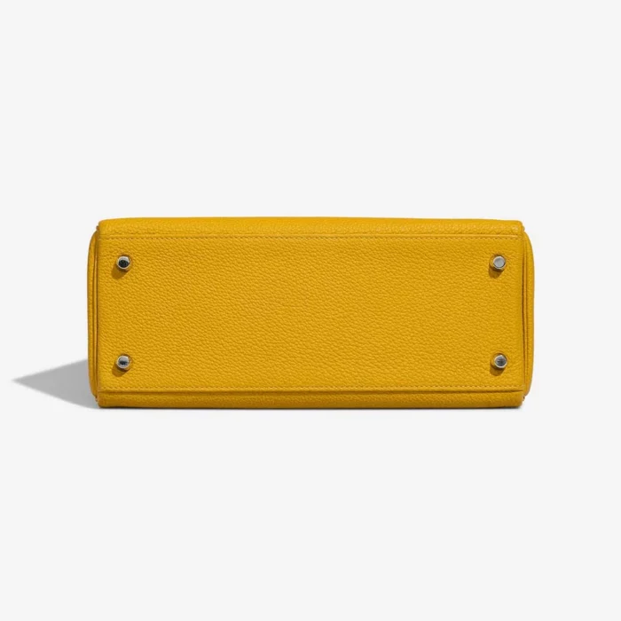 Best Replica Hermès Kelly 28 Togo Jaune Ambre PHW - Replica Handbags - Image 3