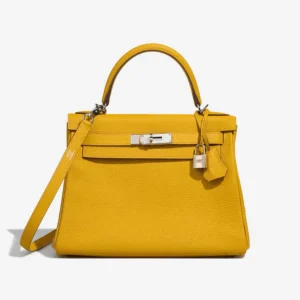 Best Replica Hermès Kelly 28 Togo Jaune Ambre PHW - Replica Handbags