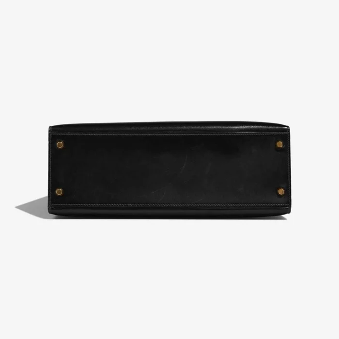Best Replica Hermès Kelly 32 Box Black GHW - Replica Handbags - Image 3