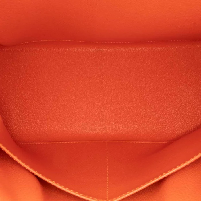 Best Replica Hermès Kelly 32 Epsom Feu GHW - Replica Handbags - Image 5