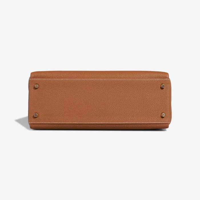 Best Replica Hermès Kelly 32 Togo Gold GHW - Replica Handbags - Image 3