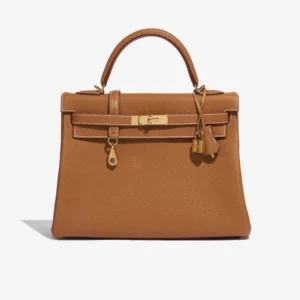 Best Replica Hermès Kelly 32 Togo Gold GHW | Direct Luxury