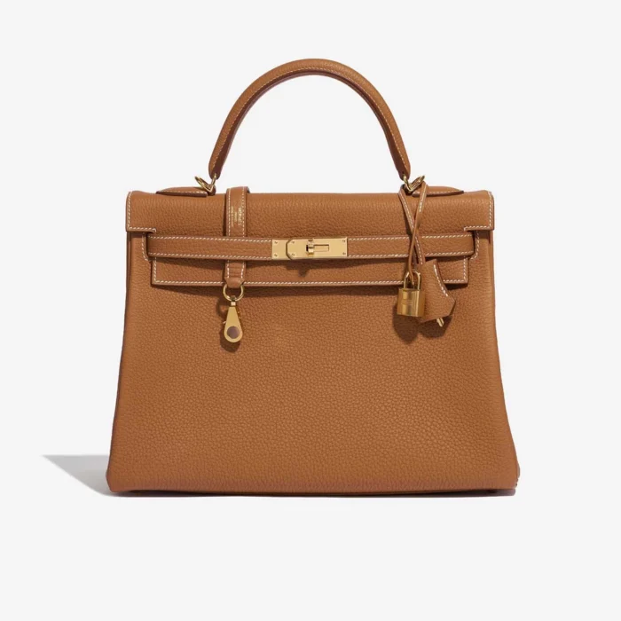 Best Replica Hermès Kelly 32 Togo Gold GHW | Direct Luxury