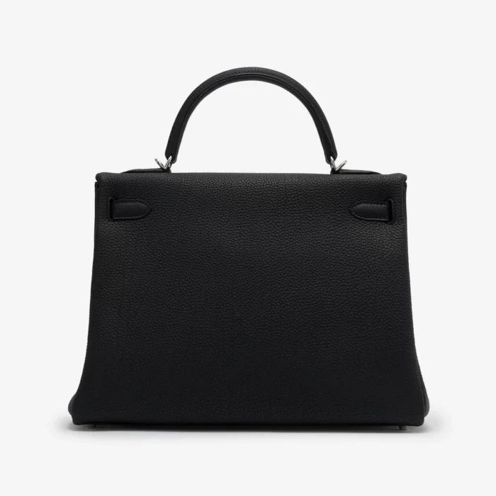 Best Replica Hermès Kelly 32 Togo Matte Black PHW - DLF - Image 2